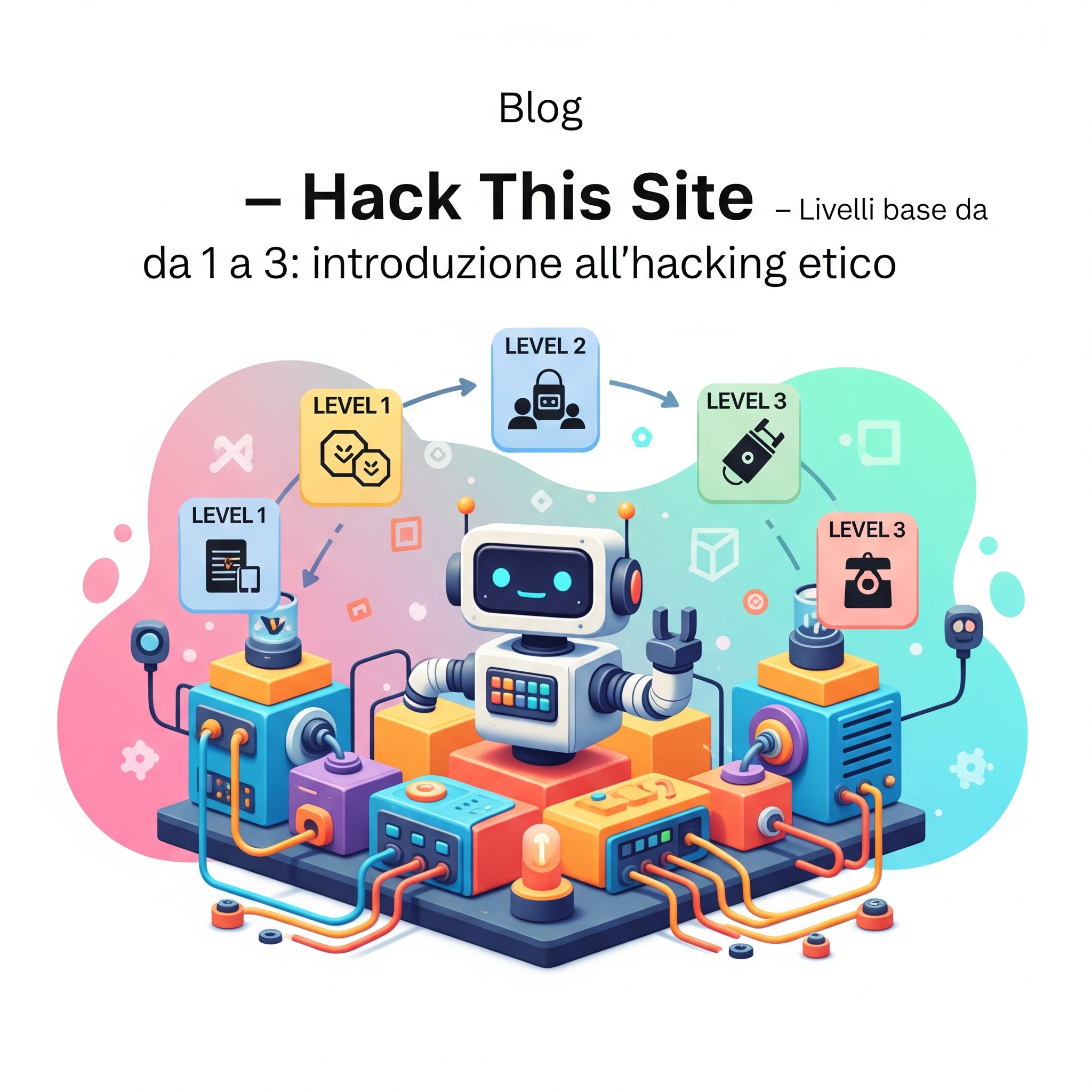 Hack This Site – Livelli base da 1 a 3: introduzione all’hacking etico