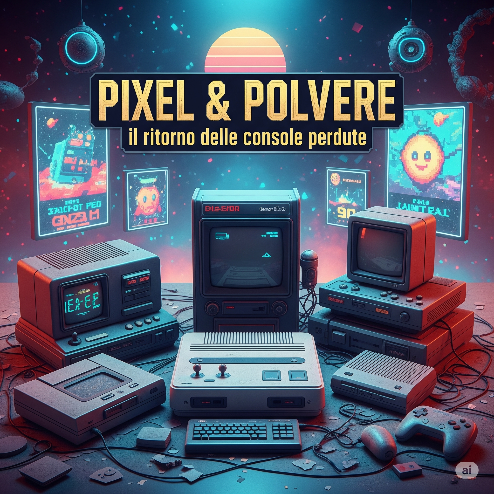 Pixel & Polvere: il ritorno delle console perdute